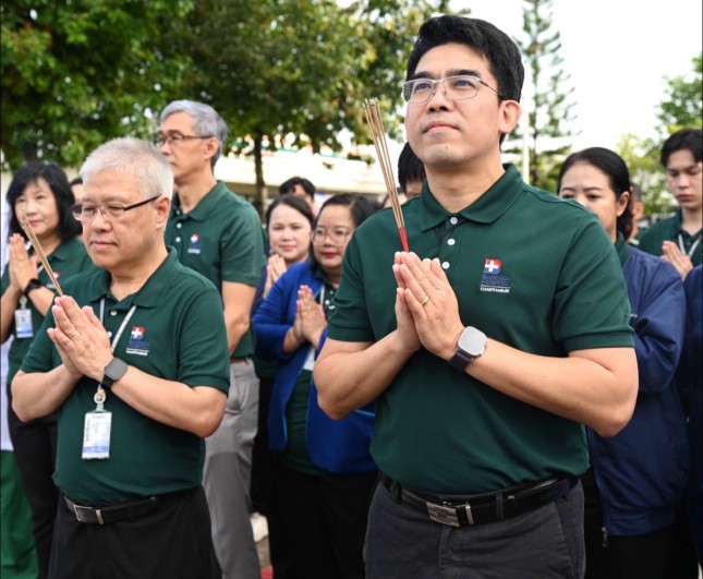 โรงพยาบาลกรุงเทพจันทบุรี ทำบุญไหว้ศาล เนื่องในวันคล้ายวันเกิด ครบรอบ 36 ปี