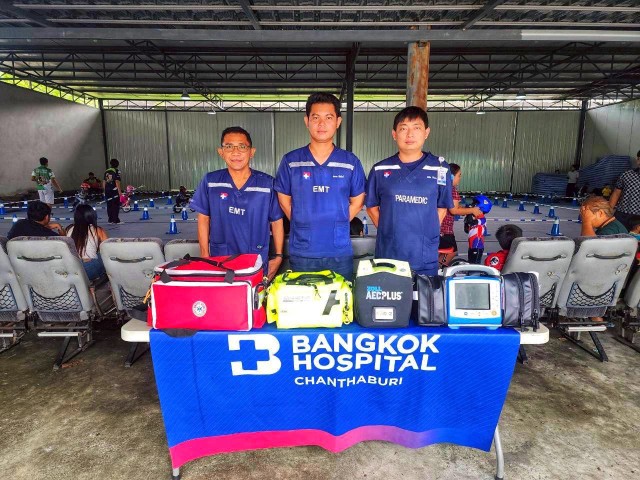 โรงพยาบาลกรุงเทพจันทบุรี เข้าร่วมสนับสนุนหน่วยปฐมพยาบาลในงาน “แข่งขันรถขาไถ ชิงถ้วยนายกองค์การบริหารส่วนจังหวัดจันทบุรี”
